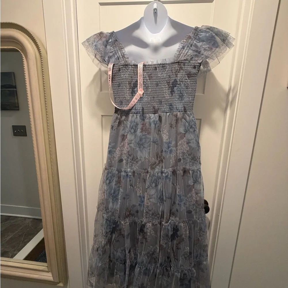 Baltic Born Clementine Tulle Dress Dusty Blue XL - Picture 7 of 7